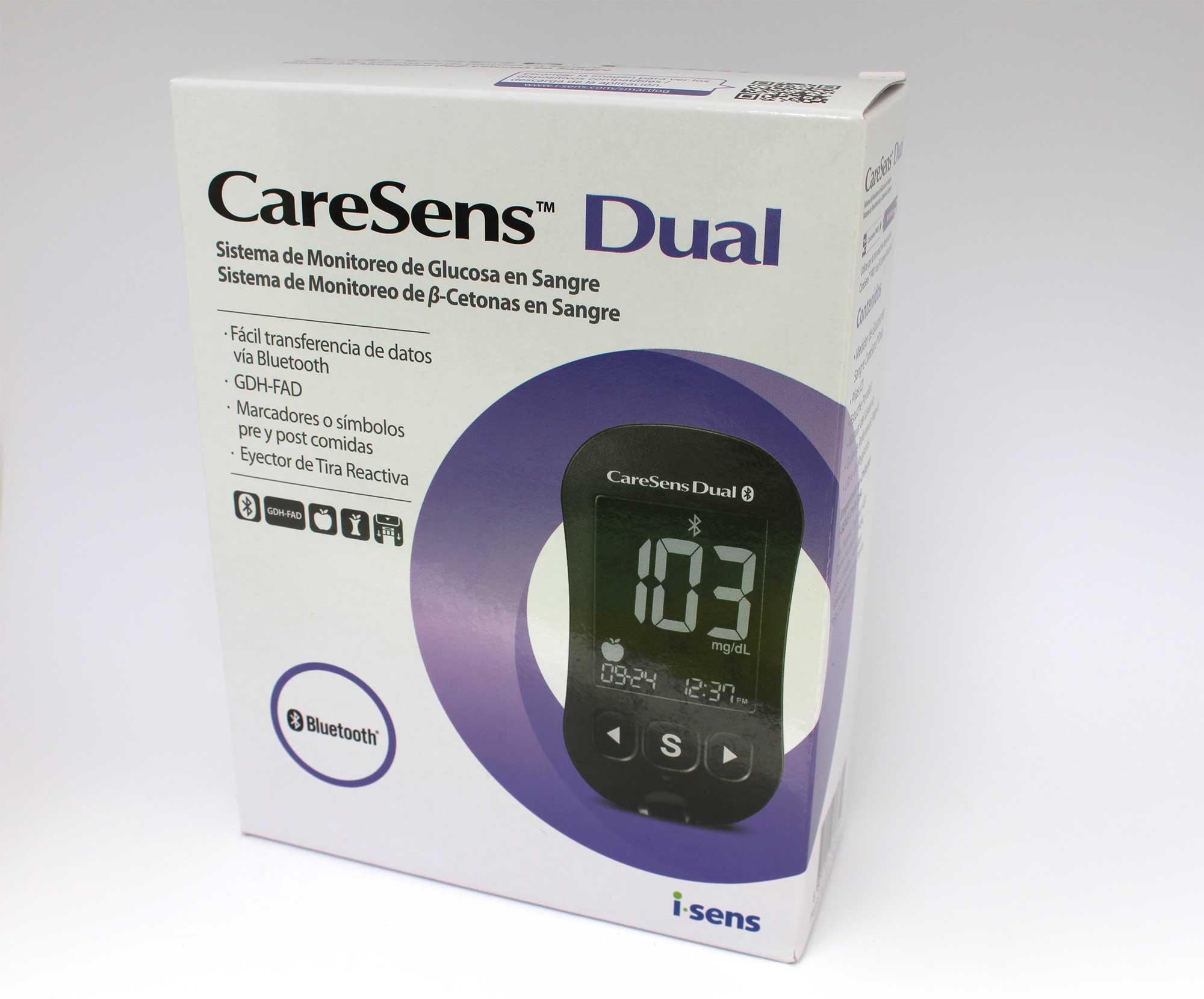 CareSens® Dual Lecteur de glycémie et de Cétonémie (Mmol/L)