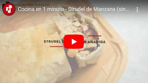 COCINA EN 1 MINUTO – STRUDEL DE MANZANA (SIN AZÚCAR AÑADIDA)