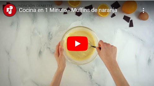 COCINA EN 1 MINUTO – MUFFINS DE NARANJA